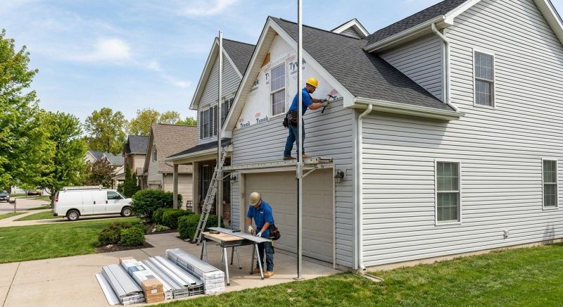 Garage Siding Installation in Kaufman, TX
