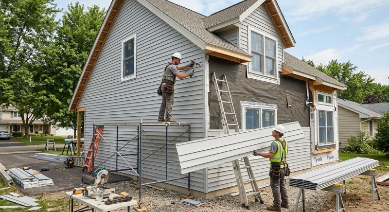 House Siding Installation in Ennis, TX