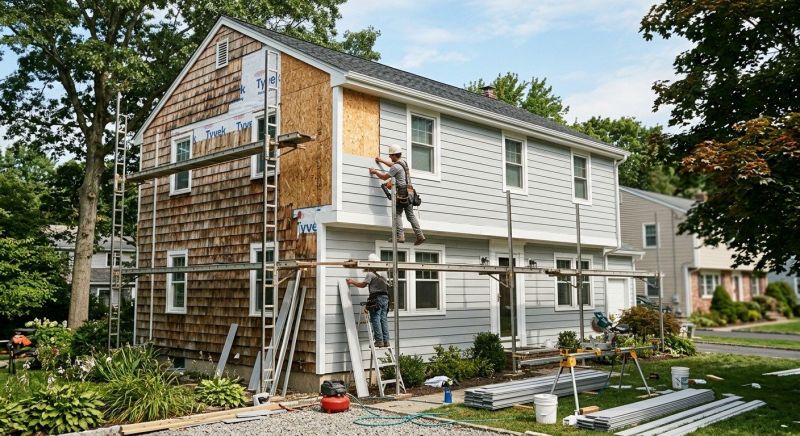 House Siding Installation in Kaufman County, TX