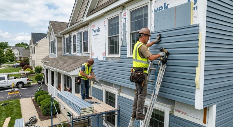 Insulated Siding Installation in Palmer, TX