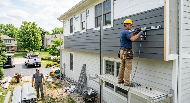 Synthetic Siding Installation in Kaufman, TX
