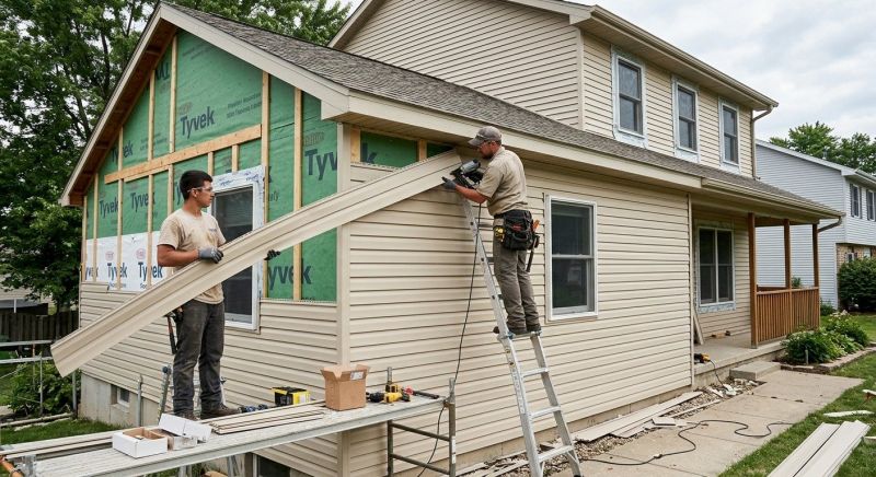 Vinyl Siding Installation in Mesquite, TX